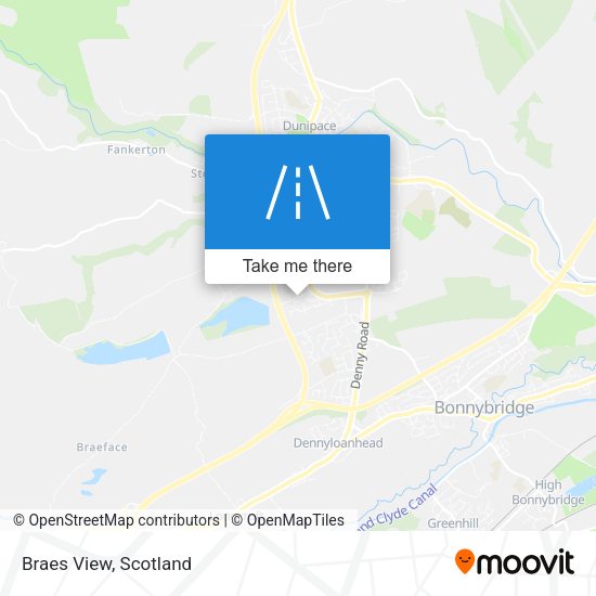 Braes View map