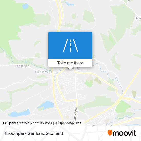 Broompark Gardens map