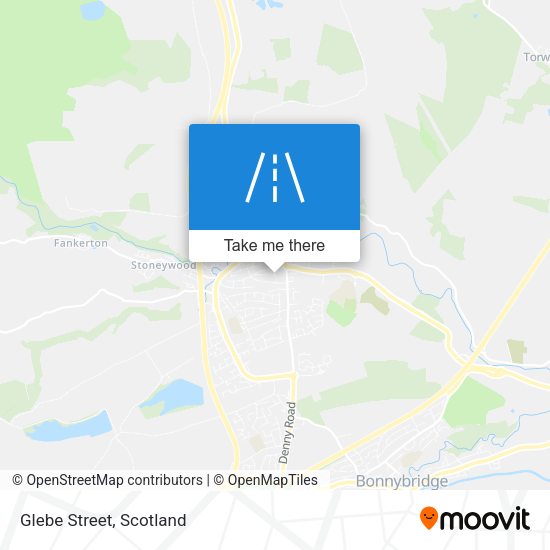 Glebe Street map
