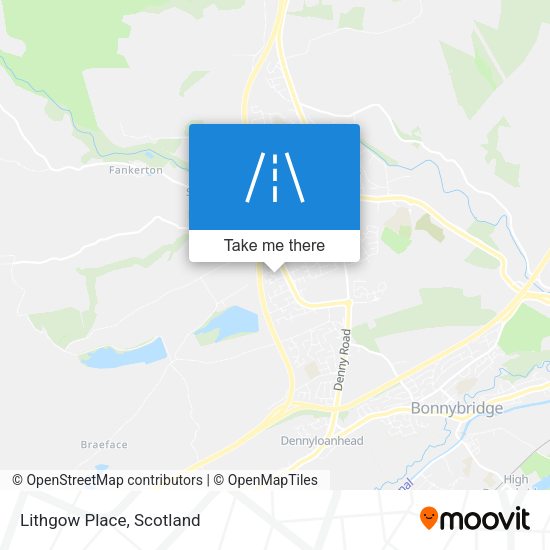 Lithgow Place map