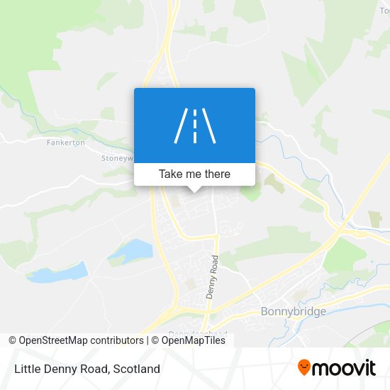 Little Denny Road map