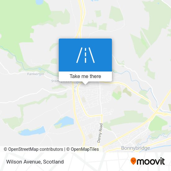 Wilson Avenue map