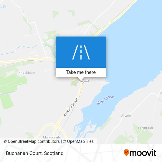 Buchanan Court map