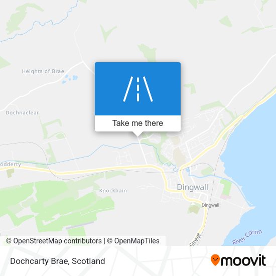 Dochcarty Brae map