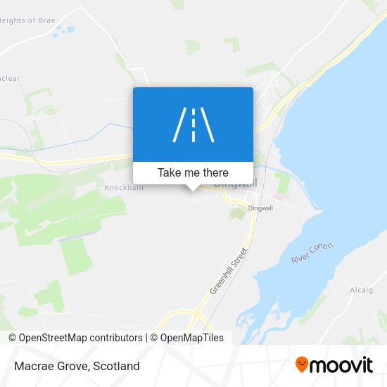 Macrae Grove map