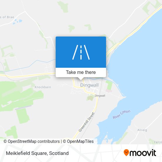 Meiklefield Square map