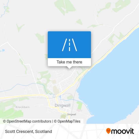 Scott Crescent map