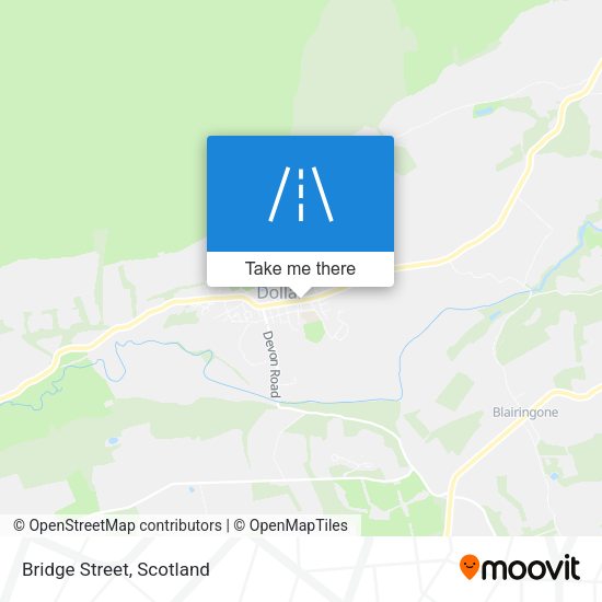 Bridge Street map