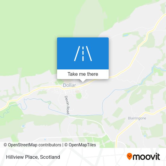 Hillview Place map
