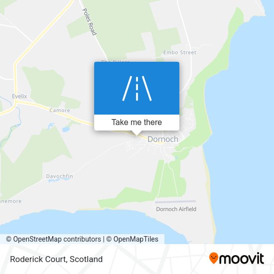 Roderick Court map