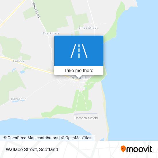 Wallace Street map