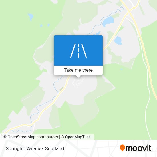 Springhill Avenue map