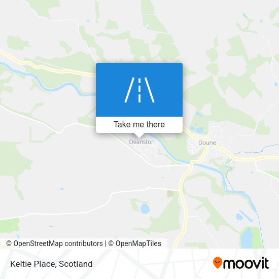 Keltie Place map