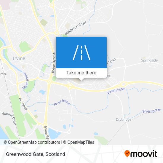 Greenwood Gate map
