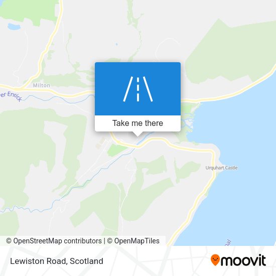 Lewiston Road map
