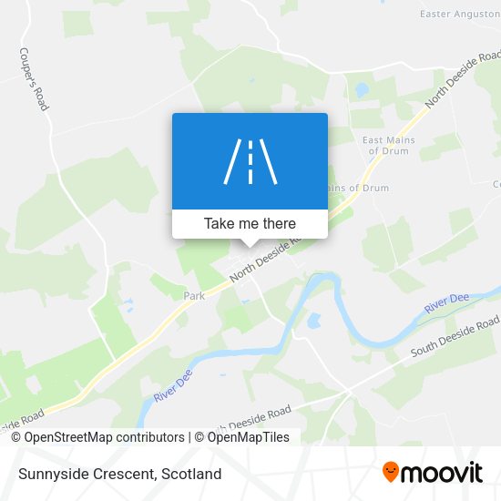 Sunnyside Crescent map