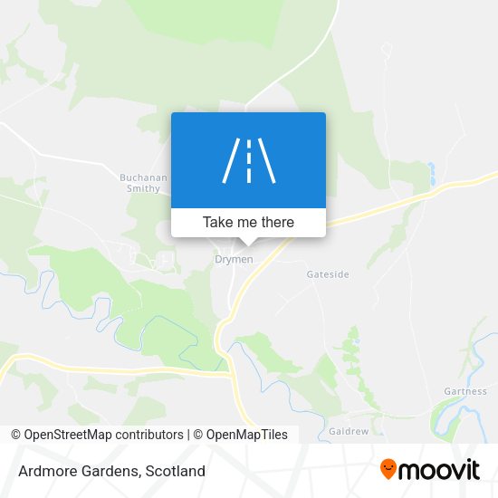 Ardmore Gardens map