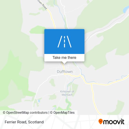 Ferrier Road map