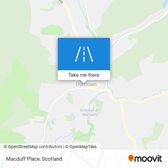 Macduff Place map