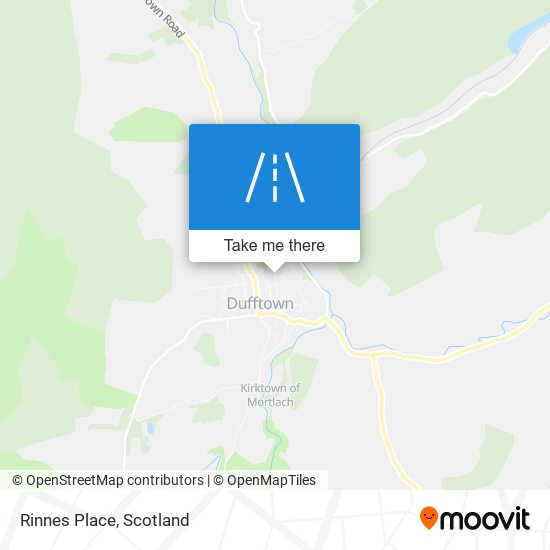 Rinnes Place map