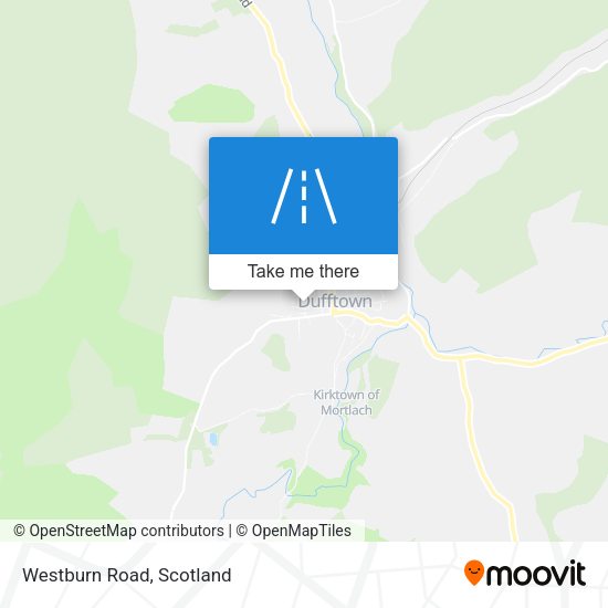 Westburn Road map