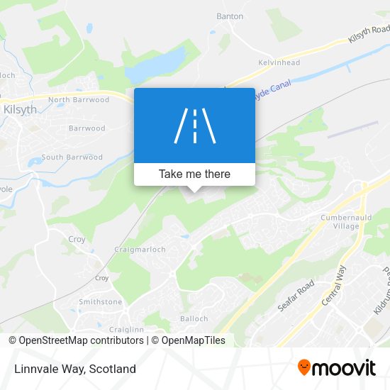Linnvale Way map