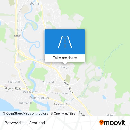 Barwood Hill map