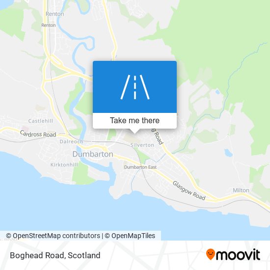 Boghead Road map