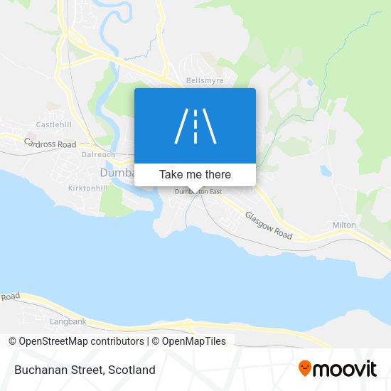 Buchanan Street map