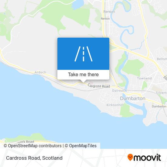 Cardross Road map