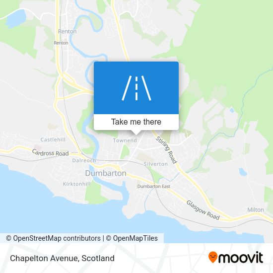 Chapelton Avenue map