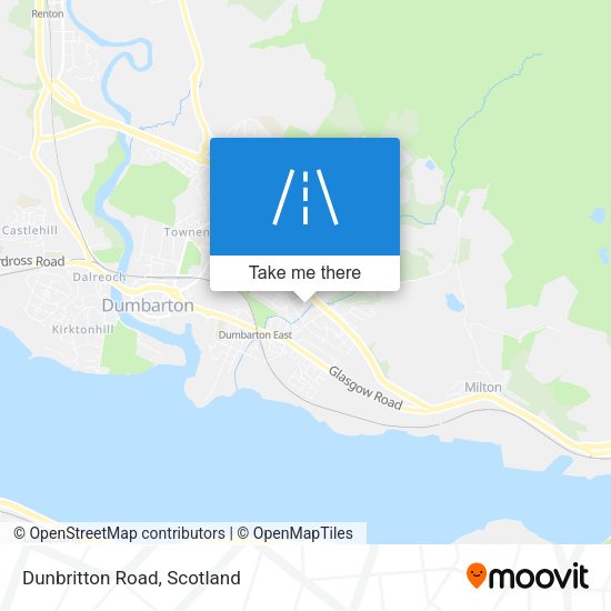 Dunbritton Road map