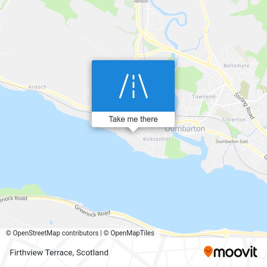 Firthview Terrace map