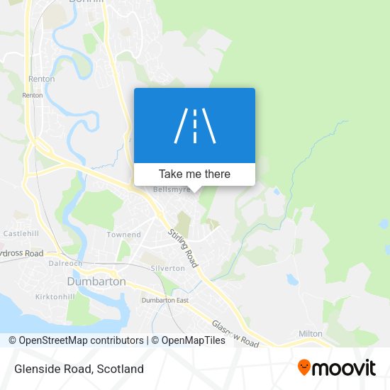 Glenside Road map