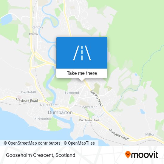 Gooseholm Crescent map