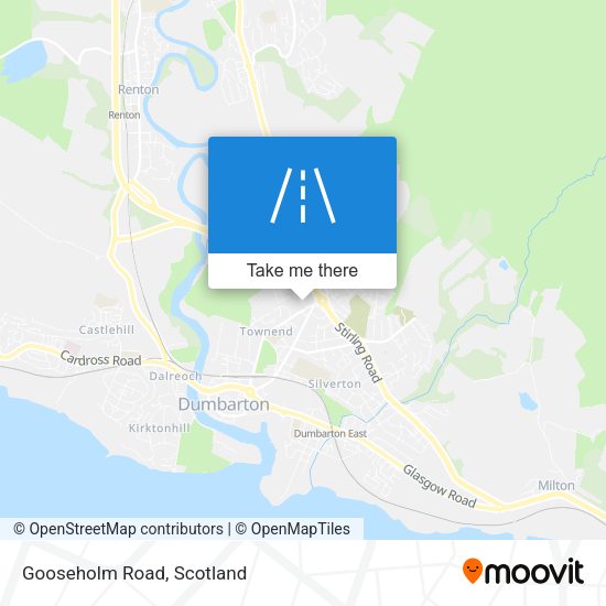 Gooseholm Road map