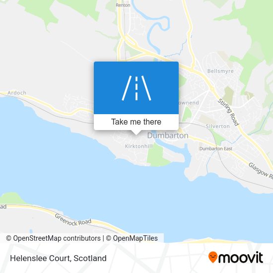 Helenslee Court map