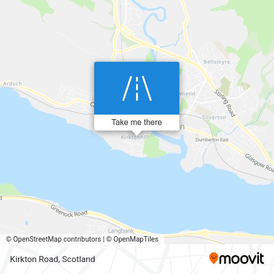 Kirkton Road map