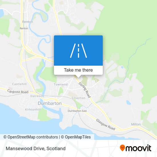 Mansewood Drive map
