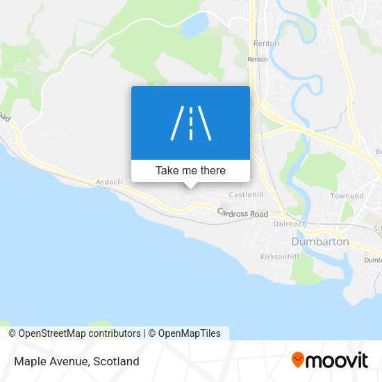 Maple Avenue map