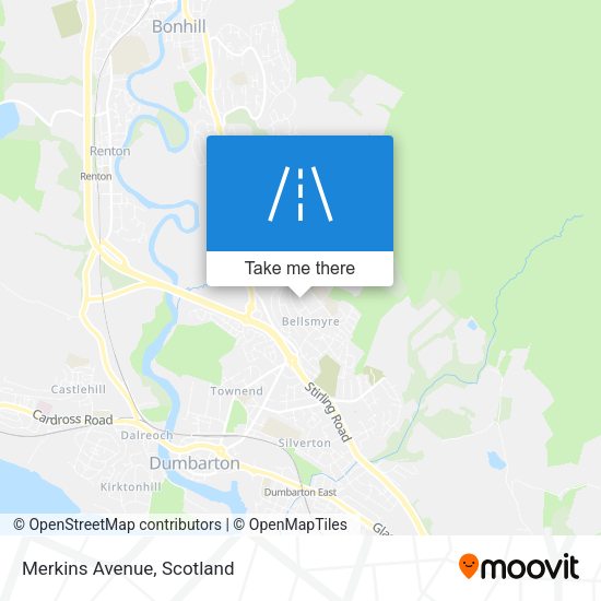 Merkins Avenue map
