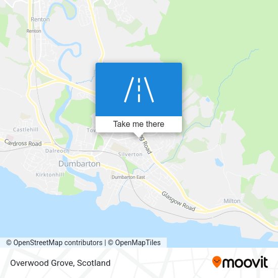 Overwood Grove map