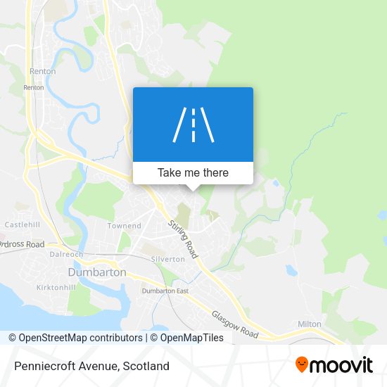 Penniecroft Avenue map