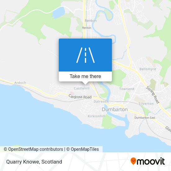 Quarry Knowe map