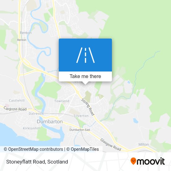 Stoneyflatt Road map