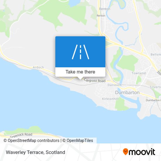 Waverley Terrace map