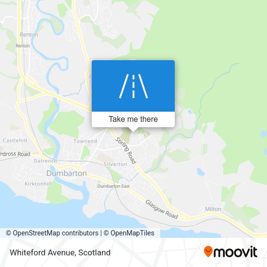 Whiteford Avenue map