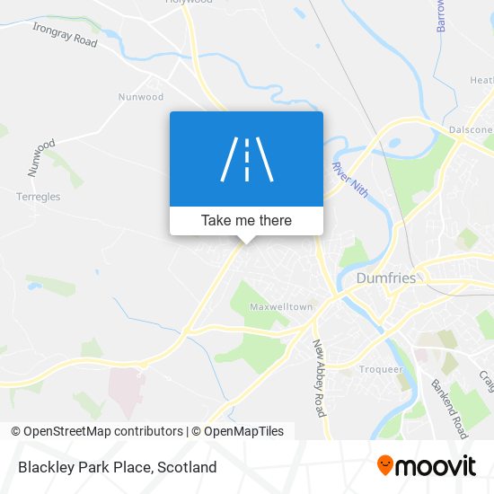 Blackley Park Place map