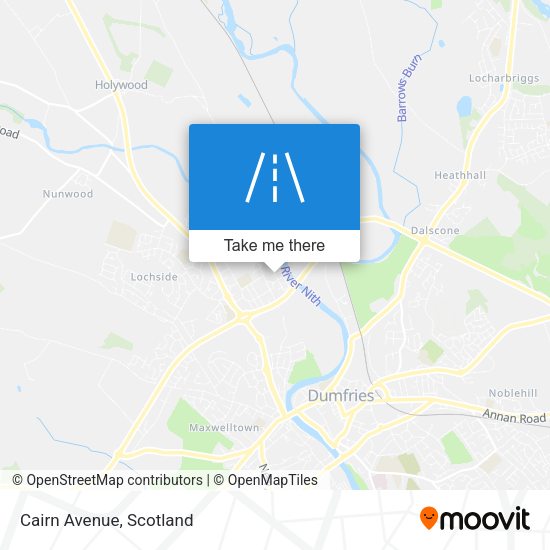 Cairn Avenue map