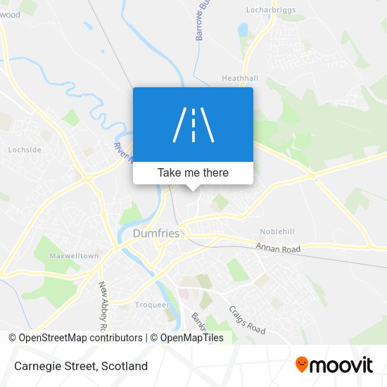 Carnegie Street map